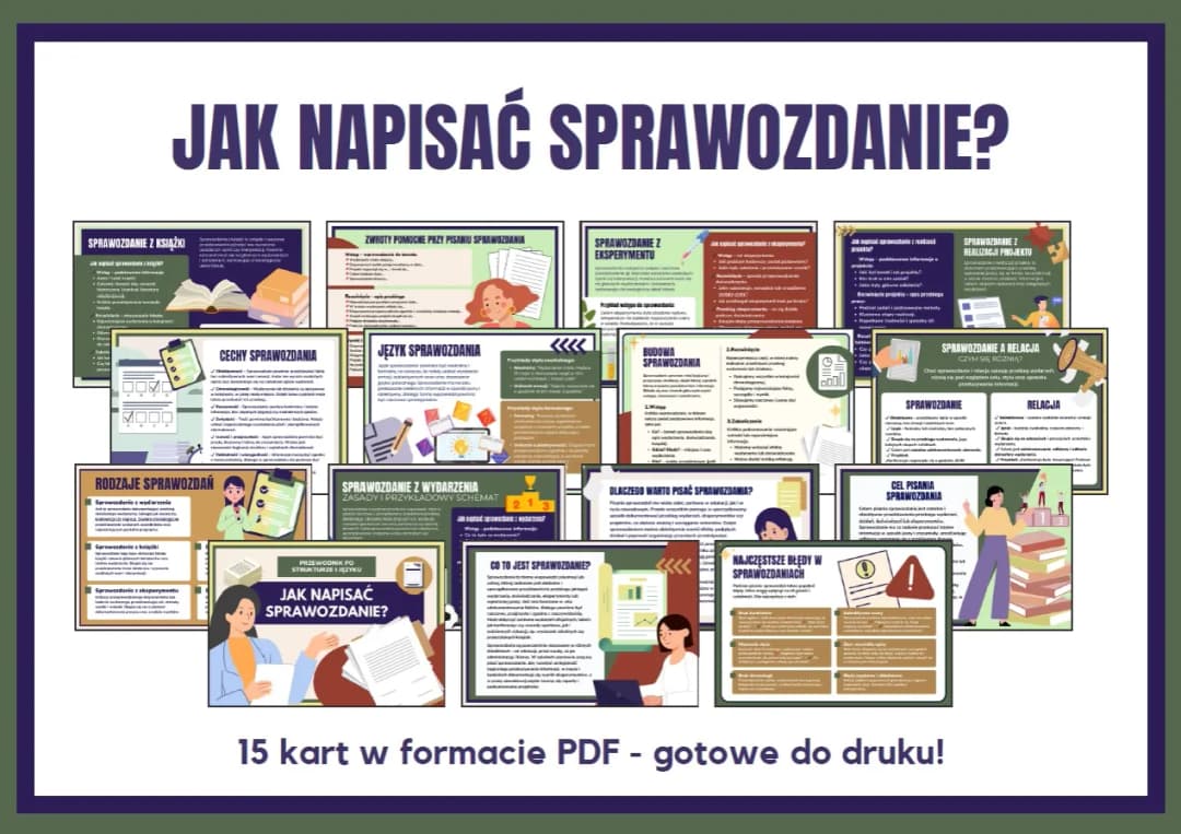 Jak napisać sprawozdanie z nauczania zdalnego, aby uniknąć błędów?