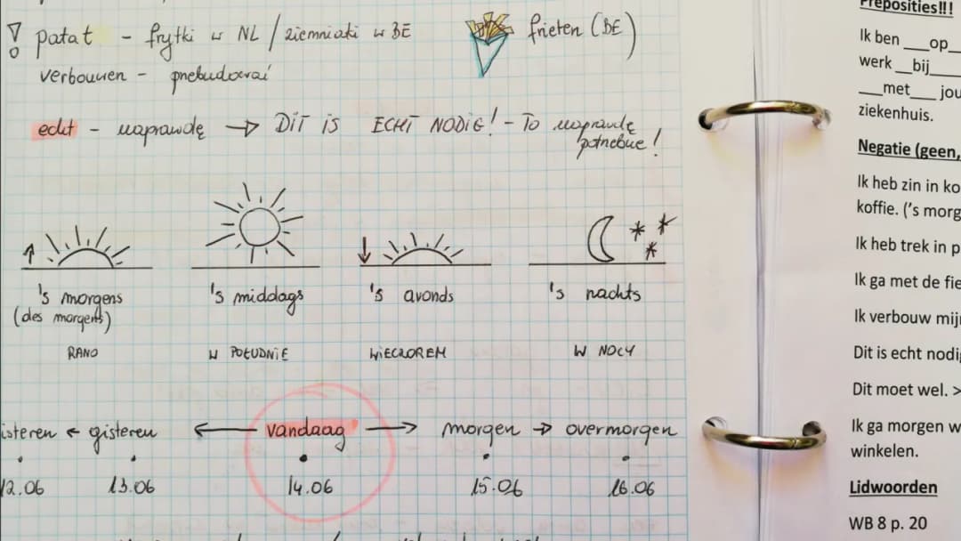 Jak prowadzić zeszyt do języka obcego, aby uniknąć błędów w nauce
